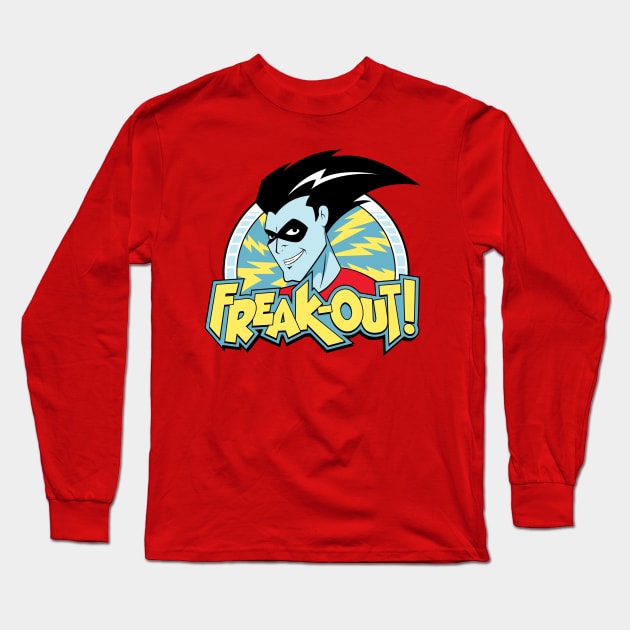 Freak-Out! Long Sleeve T-Shirt by iceknyght